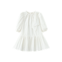 Taffeta Dress With Side Tie