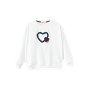 Double Heart Sweatshirt