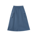 Midi Skirt With Pockets
