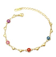 [BS-AJ11-GD] Jeweled Bracelet