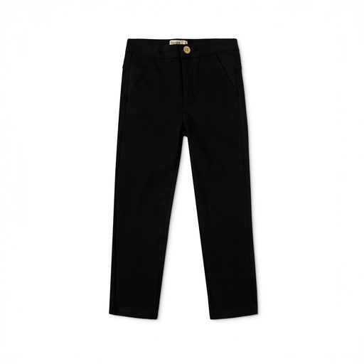 [BS-MPB54B-BK] STRETCH BASIC LONG DRESS PANT
