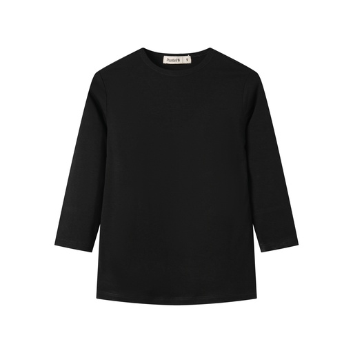 [BS-TS11-BK] MODAL 3/4 SLEEVE T-SHIRT