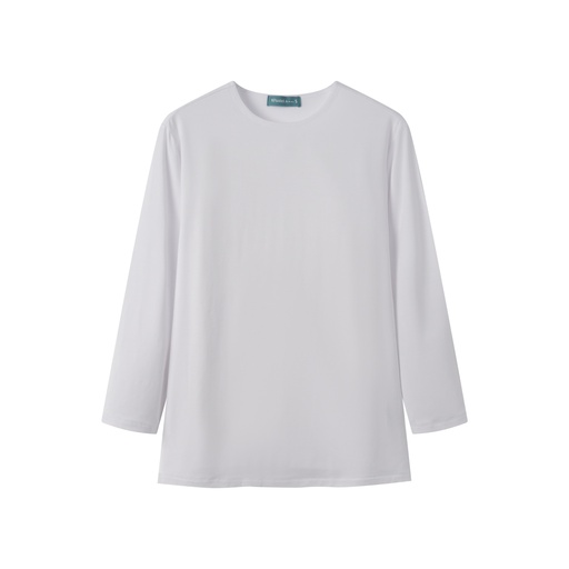 [BS-TS12-WH] TEENS MODAL 3/4 SLEEVE T-SHIRT