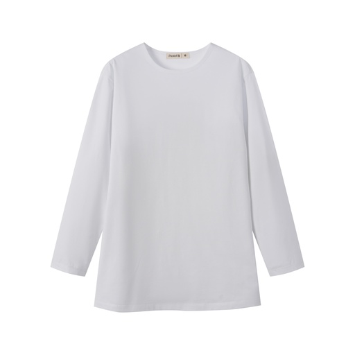 [BS-TS20-WH] COTTON 3/4 SLEEVE TEE