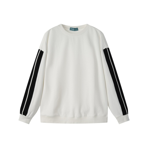 SWEATSHIRT WITH CONTRAST SLEEVES