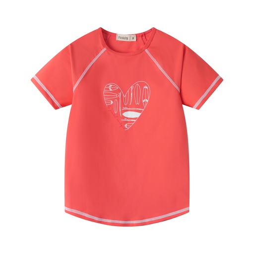 CENTER HEART SWIM SHIRT