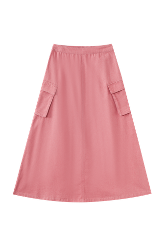 Midi Skirt With Pockets