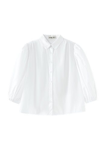 Gathered Shoulder Blouse