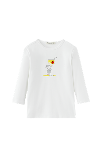 Little Girl Long Sleeve Lemonade Tee