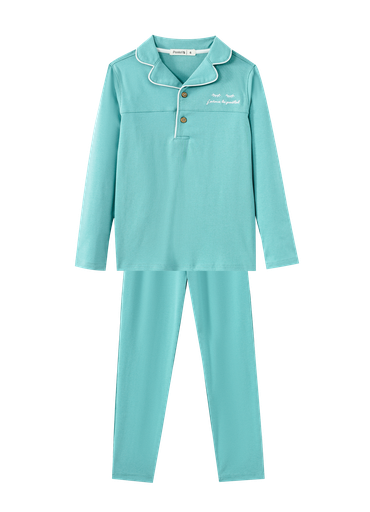 Collared Pajama Set