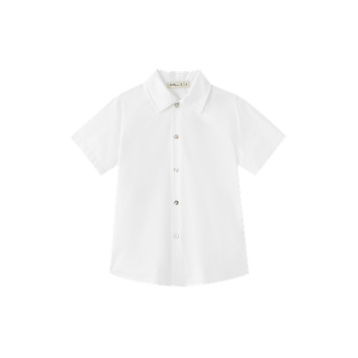 Topstitched Collared Shirt