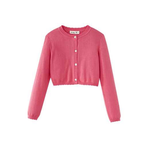 Scalloped Edge Cardigan