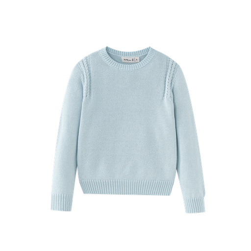 Sweater With Shoulder Trim