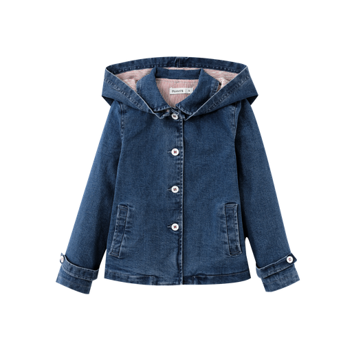 Denim Hooded Jacket