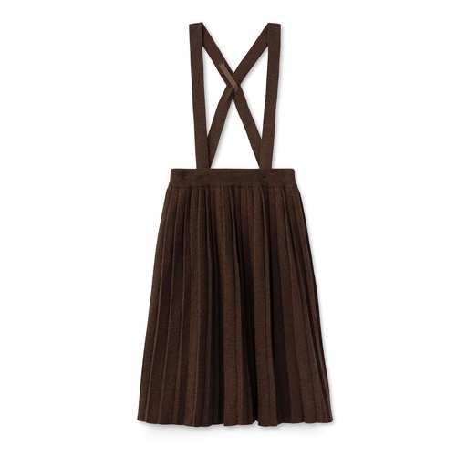 Pleated Sweater Skirt